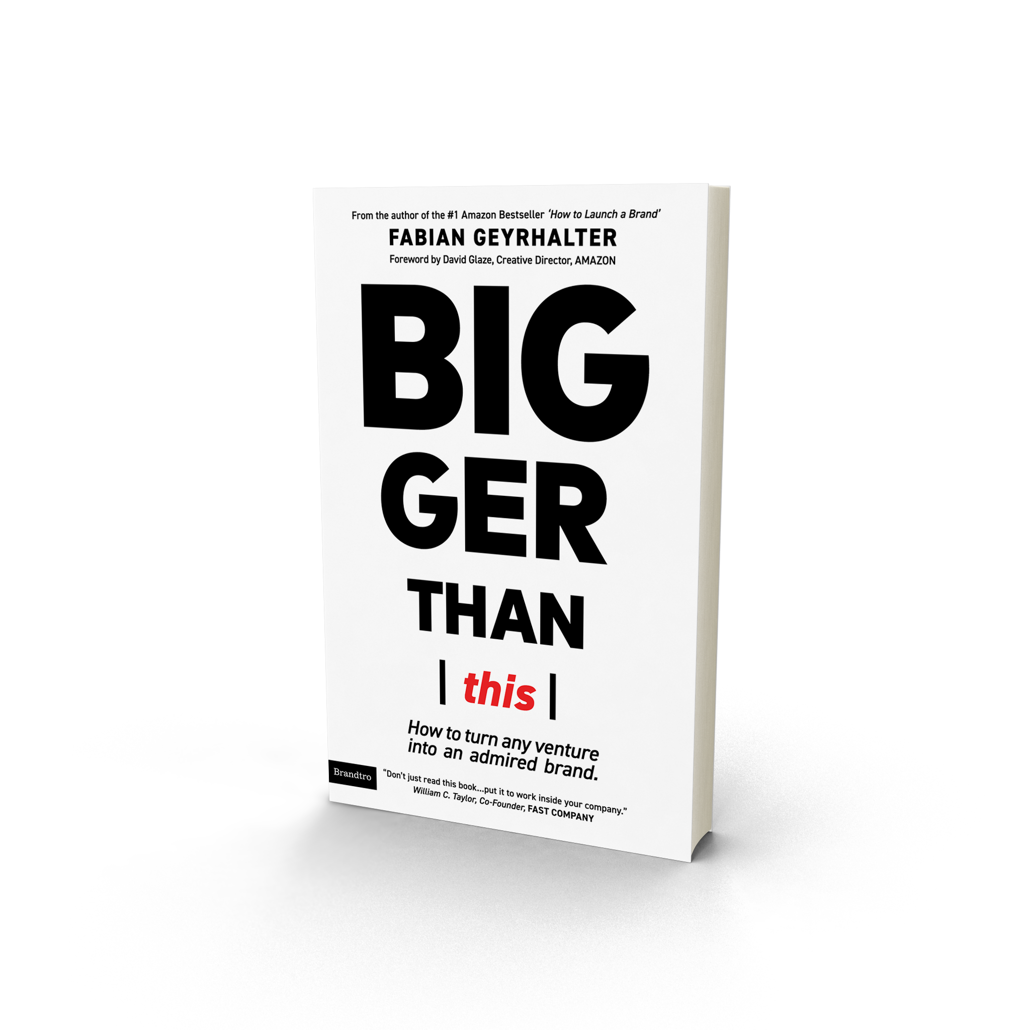 Book cover of bigger than this